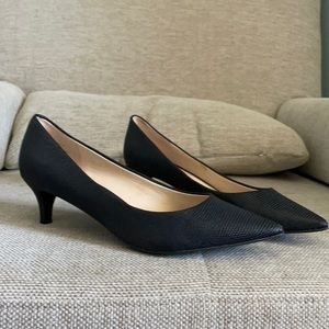 Nine West Black 1” heel